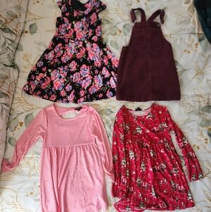 Bundle Girl's Dresses Size 8
